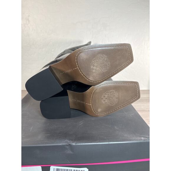 Vince Camuto Womens's Sangeti2 8M Wide Calf Knee-High Boots Leather- NIB - Picture 7 of 8